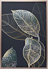 Картина на холсте Garda Decor 89VOR-GOLDEN LEAVES-1