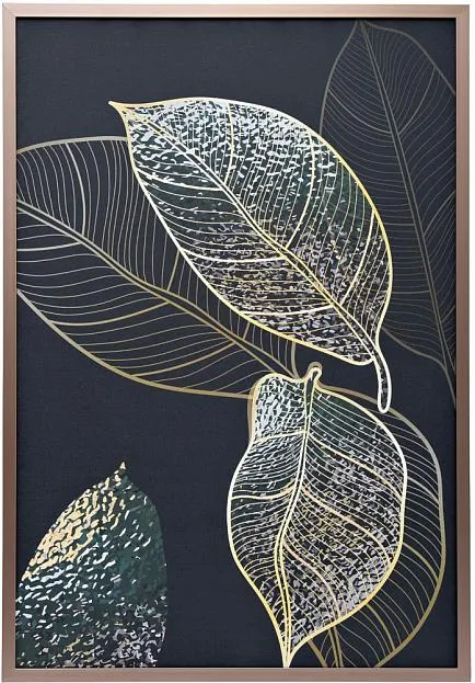 Картина на холсте Garda Decor 89VOR-GOLDEN LEAVES-1