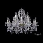 Люстра хрустальная Bohemia 1403/8+4/240 G