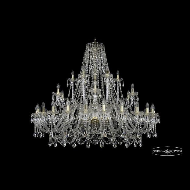 Люстра хрустальная 1411/24+6+6/530 G Bohemia Ivele Crystal