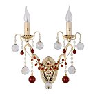 Бра Crystal Lux Fruta AP2 Gold
