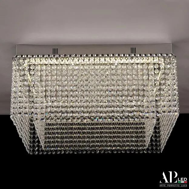 Потолочная люстра APL LED SH04.52.A.Ni.4000.PK Sicilia Потолочная люстра APL LED SH04.52.A.Ni.4000.PK Sicilia