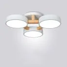 Потолочная люстра JOIST 3 плафона. Цвет белый. Lampatron joist-white-3 1455-1006