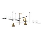 Люстра на штанге Arte Lamp A7029PL-9BK JACOB