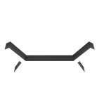 Накладной светодиодный светильник 57.6Вт 3000K Donolux dl18516c021b57 Solu