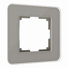 Рамка из стекла на 1 пост Werkel W0012417 Elite дымчатый a057874