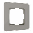 Рамка из стекла на 1 пост Werkel W0012417 Elite дымчатый a057874