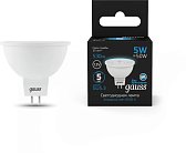 Лампа Gauss 201505305 MR16 12V 5W 530lm 6500K GU5.3 LED
