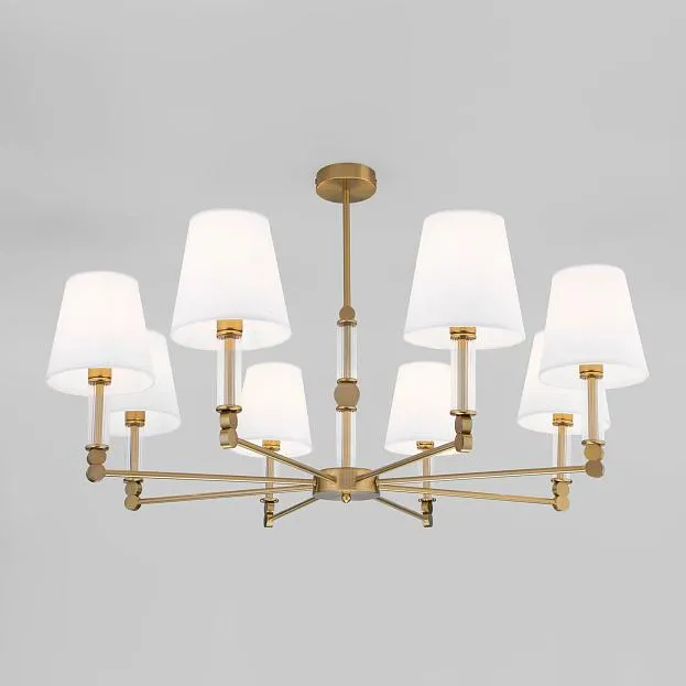 Потолочная люстра Eurosvet 60145/8 латунь Conso a061951