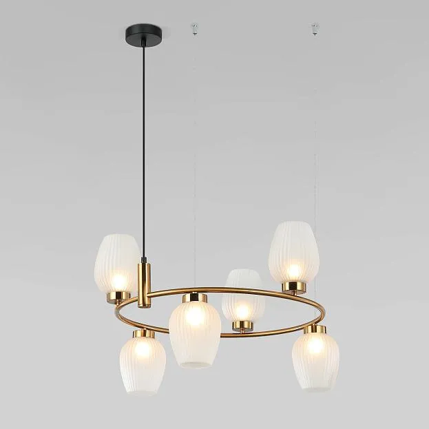 Подвесной светильник Eurosvet 30183/6 латунь a064683 Alva