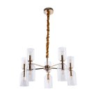 Подвесная люстра Arte Lamp A1623LM-10GO CHARM