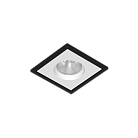 Встраиваемый светодиодный светильник LeDron BRUTAL SQ1 Black-White TRIAC 4000K