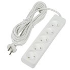 Розеточные блоки, удлинители Uniel S-CU5-5 WHITE Ultra