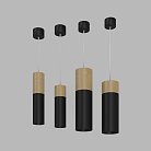 Подвесной (накладной) светодиодный светильник Ledron SLC7391/7W-PB Black