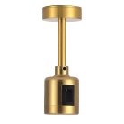 Крепление с прямым соединителем (78мм) Золотистый ST-Luce ST026.232.00 FARM