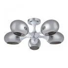 Люстра потолочная с плафонами Arte Milano 329408/5 CR+WH Amalfi Napoli