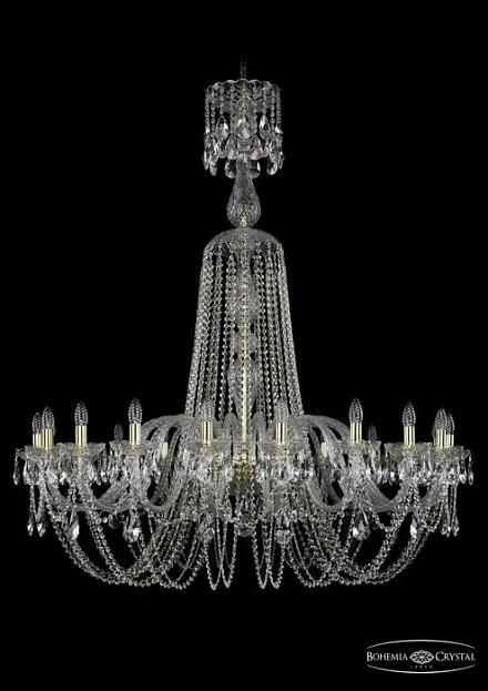 Люстра хрустальная Bohemia 1402/20/460/XL-146 G 1402 Gold