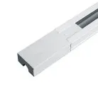 Шинопровод для трековых однофазных светильников белый 1м в наборе токоввод заглушка крепление Feron 41728 CAB1005