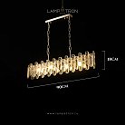 Реечный, рядный светильник ILIAS LONG 4 лампы Lampatron f-ilias-long-4 8536-23685