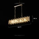 Реечный, рядный светильник ILIAS LONG 4 лампы Lampatron f-ilias-long-4 8536-23685
