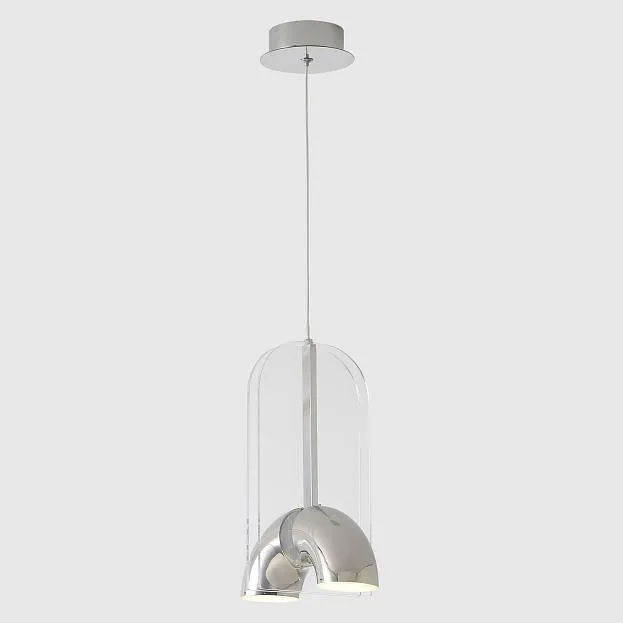 Светильник подвесной Crystal Lux ELEMENT SP12W LED CHROME Светильник подвесной Crystal Lux ELEMENT SP12W LED CHROME