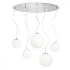 Подвесная люстра Ideal Lux MAPA SP5 BIANCO (MAPA SP5) 043562