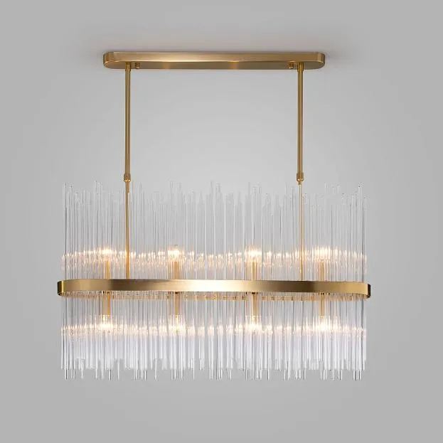 Подвесной светильник с хрусталем Bogate's 486/8 a065770 Allure