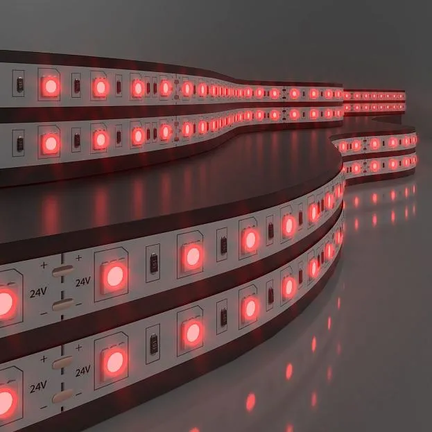 Светодиодная лента Elektrostandard 5050 24V 60Led 14,4W IP20 красный a052973 Светодиодная лента Elektrostandard 5050 24V 60Led 14,4W IP20 красный a052973