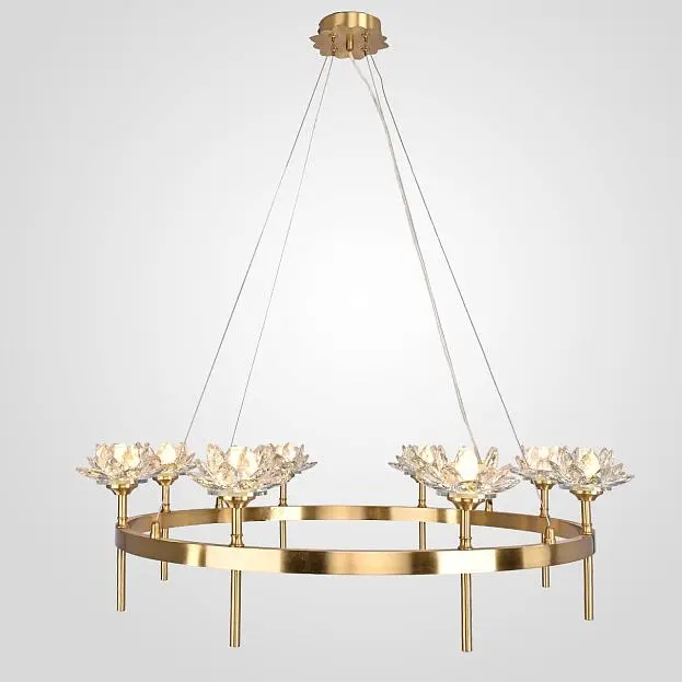 Подвесная Люстра Lotos D80 8 Lamps 140837-26 ImperiumLoft Подвесная Люстра Lotos D80 8 Lamps 140837-26 ImperiumLoft