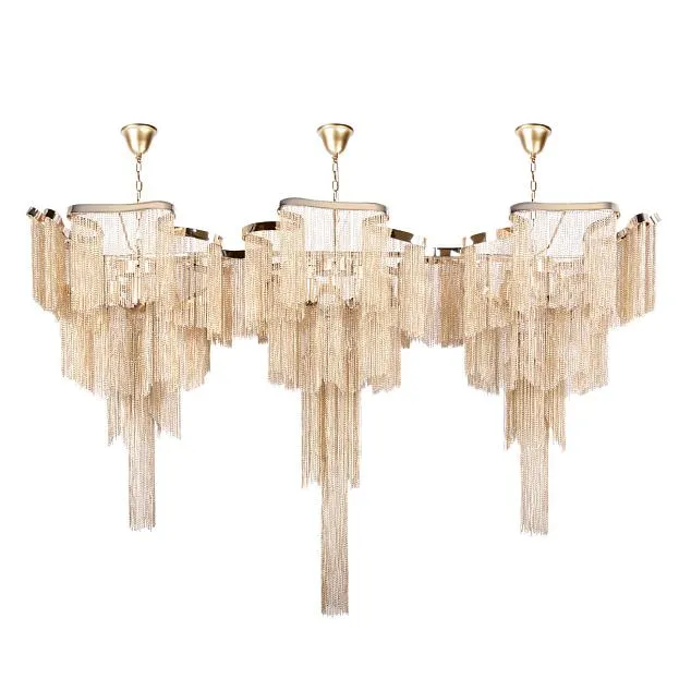 Подвесная люстра Loft IT 10208/1400R Gold Stream