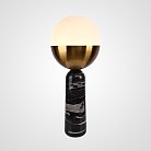 Настольная Лампа Marble Globe Black 168473-22 ImperiumLoft