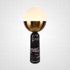 Настольная Лампа Marble Globe Black 168473-22 ImperiumLoft