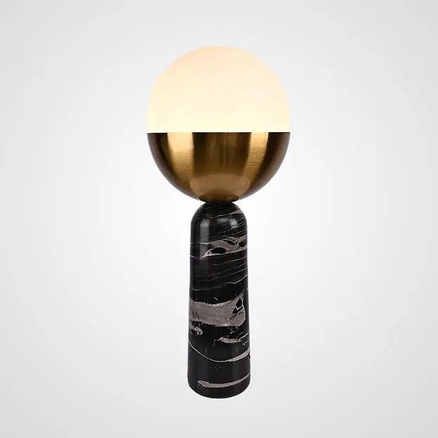 Настольная Лампа Marble Globe Black 168473-22 ImperiumLoft Настольная Лампа Marble Globe Black 168473-22 ImperiumLoft