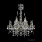 Люстра хрустальная Bohemia 1411/8+4/195/h-70 Pa