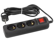 Розеточные блоки, удлинители ЭРА UX-3es-5m-B