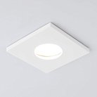 Влагозащищенный светильник Elektrostandard 126 MR16 белый матовый Flicks a053364