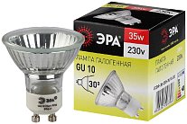 Лампочка галогеновая ЭРА GU10-JCDR (MR16) -35W-230V