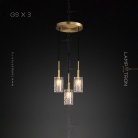 Готовая комбинация светильников VALDIS MORE 3 лампы (Диск) Lampatron f-valdis-more-3-disk 4695-11874