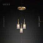 Готовая комбинация светильников VALDIS MORE 3 лампы (Диск) Lampatron f-valdis-more-3-disk 4695-11874