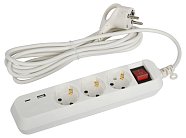 Розеточные блоки, удлинители ЭРА UB-3es-3m-USB