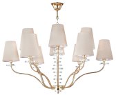 Люстра Crystal Lux ARMANDO SP6+6 GOLD 0181/312
