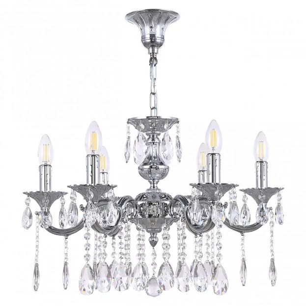 Люстра Bohemia Ivele Crystal AL77201/6/175 A Ni