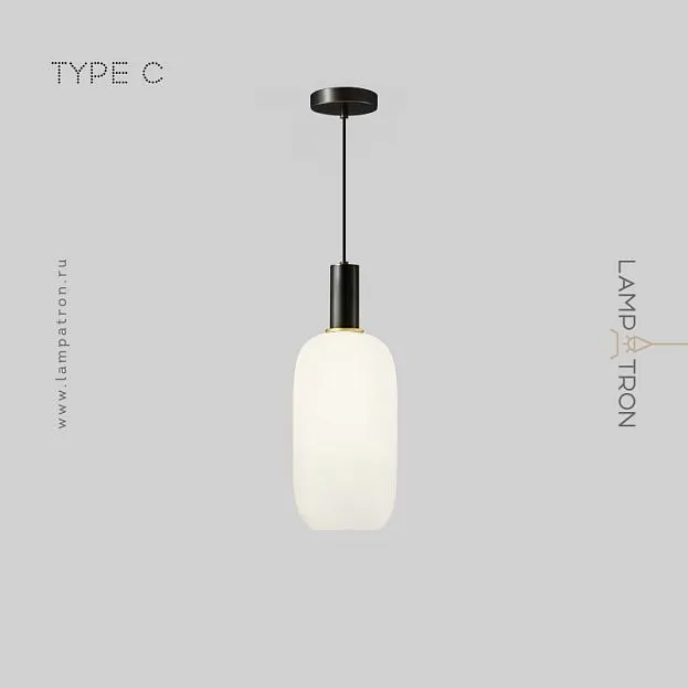 Подвесной светильник IRIS WHITE Тип C. Цвет Черный Lampatron f-iris-white-c-black 7262-19986 Подвесной светильник IRIS WHITE Тип C. Цвет Черный Lampatron f-iris-white-c-black 7262-19986
