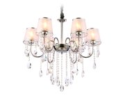 Подвесная люстра с абажурами и хрусталем Ambrella light TR4588 Traditional