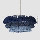 Люстра TASSEL Цвет синий. Lampatron 2229-3903