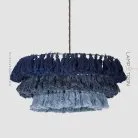 Люстра TASSEL Цвет синий. Lampatron 2229-3903