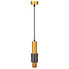 Подвесной светильник Escada 20037SMP/01LED SGD/SBK