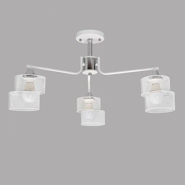 Потолочная люстра Imex MD.4252-3-S-WH+CH Потолочная люстра Imex MD.4252-3-S-WH+CH