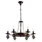 Подвесная люстра Arte Lamp A4550LM-6CK CARTWHEEL