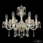 Люстра Bohemia Ivele Crystal  5417/6/165 G Clear/M-1G